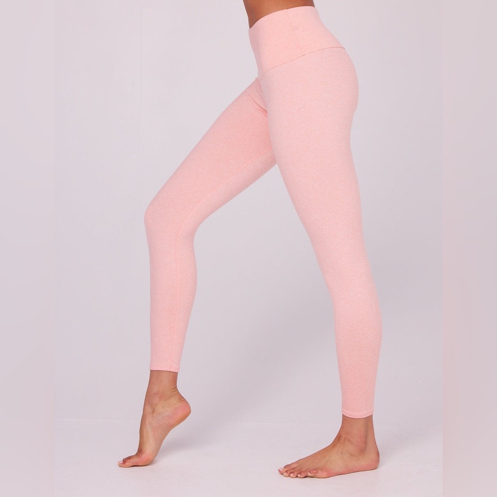 🆕 NWT Onzie | Sustainable Soul Eco Luxe High Rise Leggings | Peach Quartz